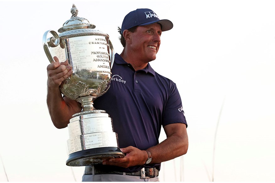 Phil Mickelson won the 2021 USPGA Championship at the age of 50