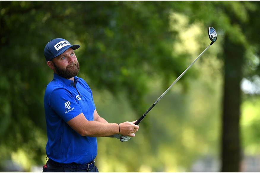 Andy Sullivan uses a Ping G 5-wood.