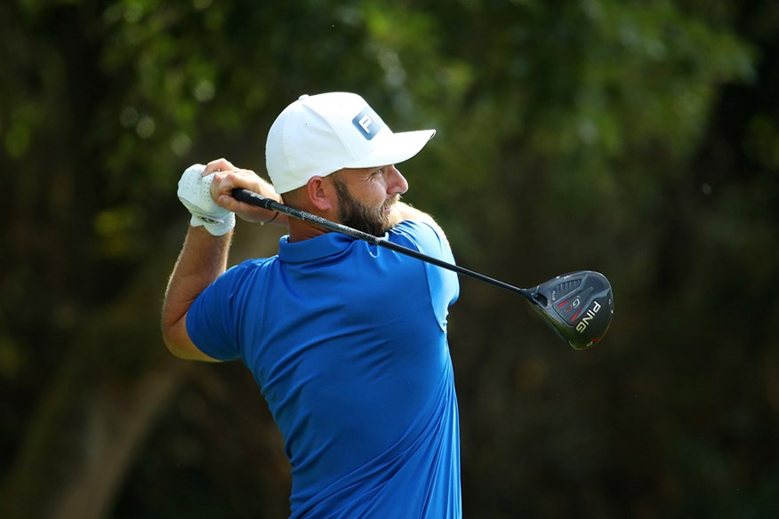 Andy Sullivan uses a Ping G410 Plus driver.