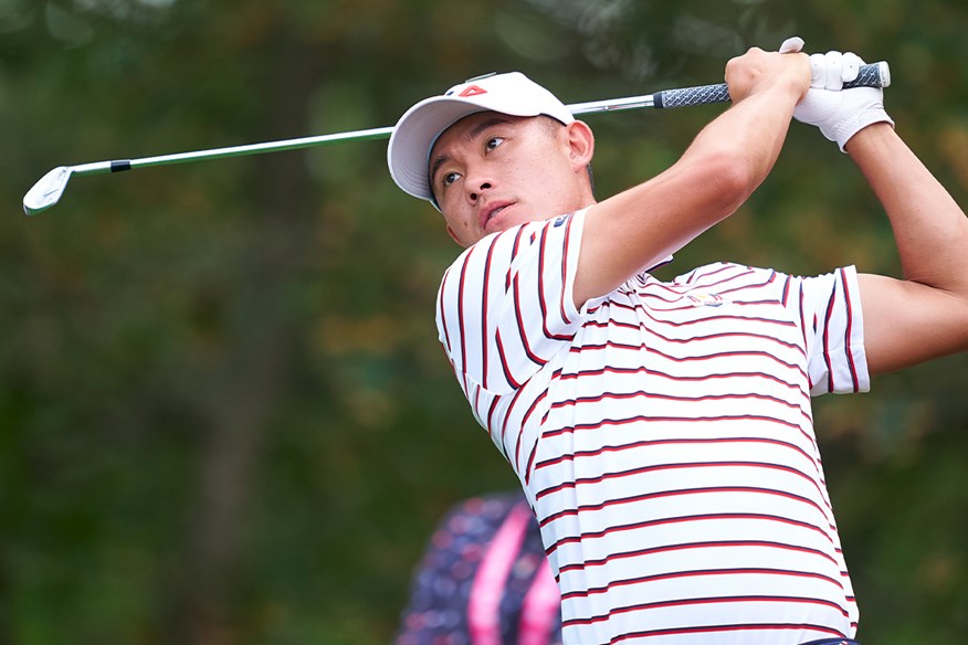 Collin Morikawa uses TaylorMade P7CB irons