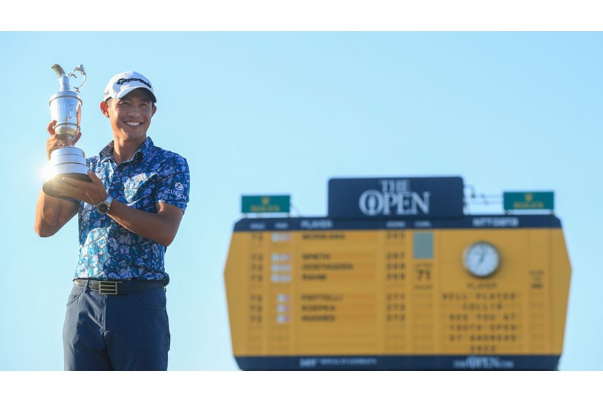 Collin Morikawa won The Open at Royal St George's.