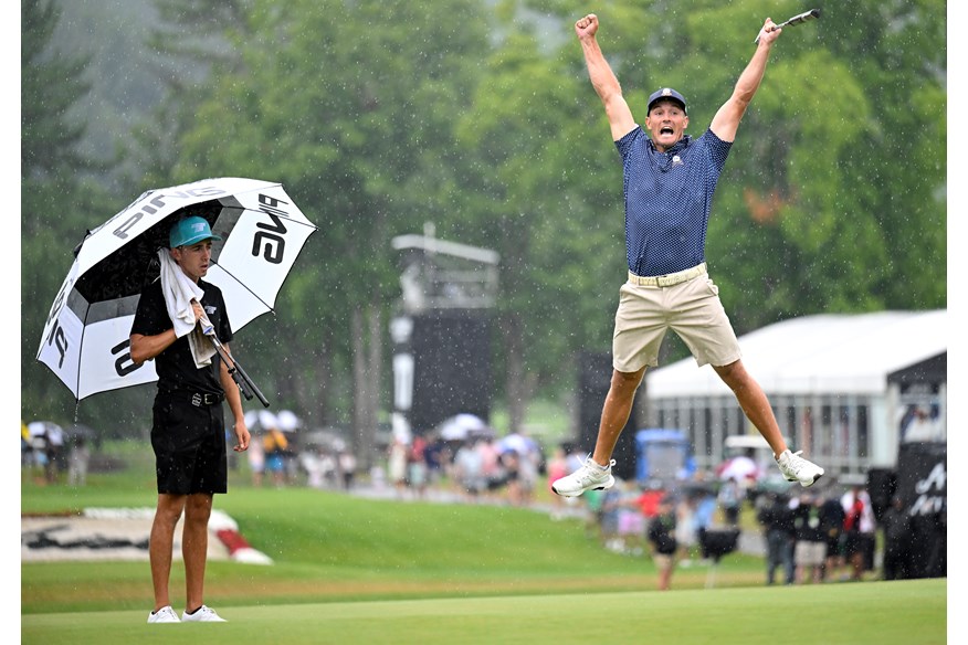 Bryson DeChambeau shoots 58 to win LIV Greenbrier