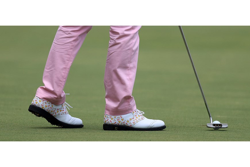More images of Justin Thomas' crazy-cool Player of the Year shoes, Golf  Equipment: Clubs, Balls, Bags