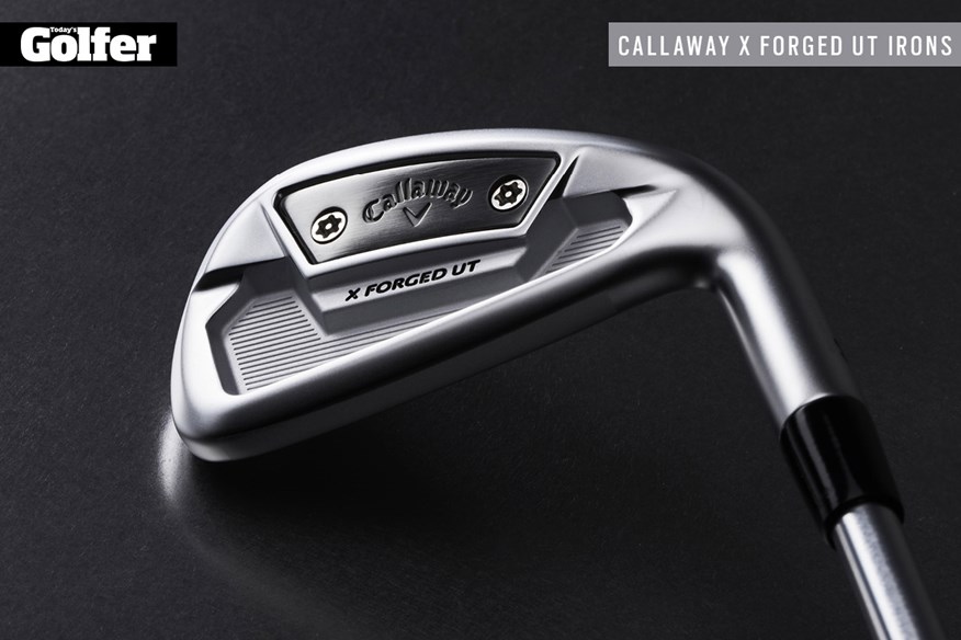 The Callaway X Forged UT 2021 iron.