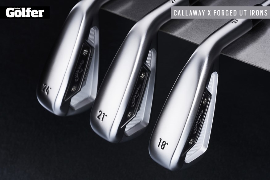 The Callaway X Forged UT 2021 iron is available in 18º, 21º and 24º.