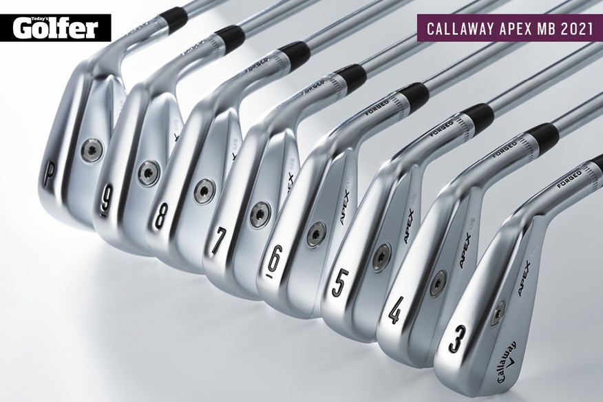 Callaway Apex MB 2021 irons.