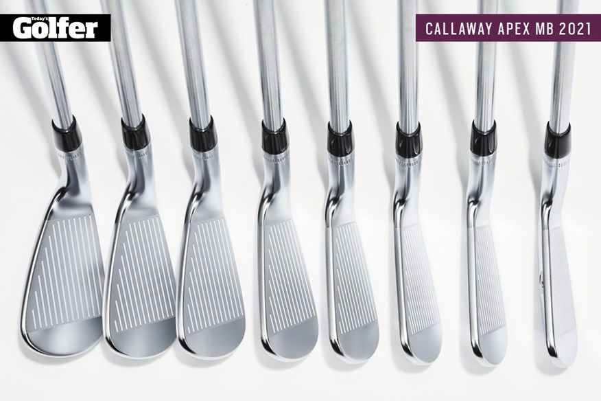 Callaway Apex MB 2021 irons.