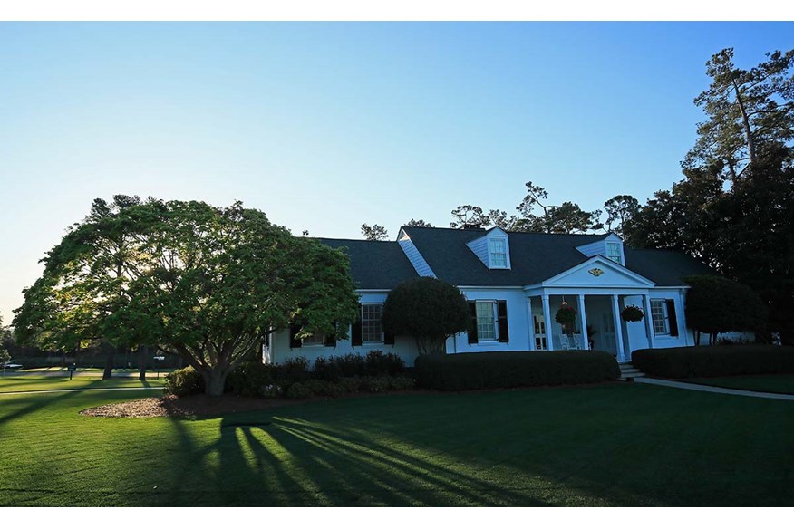 The butler Cabin at Augusta National Golf Club.