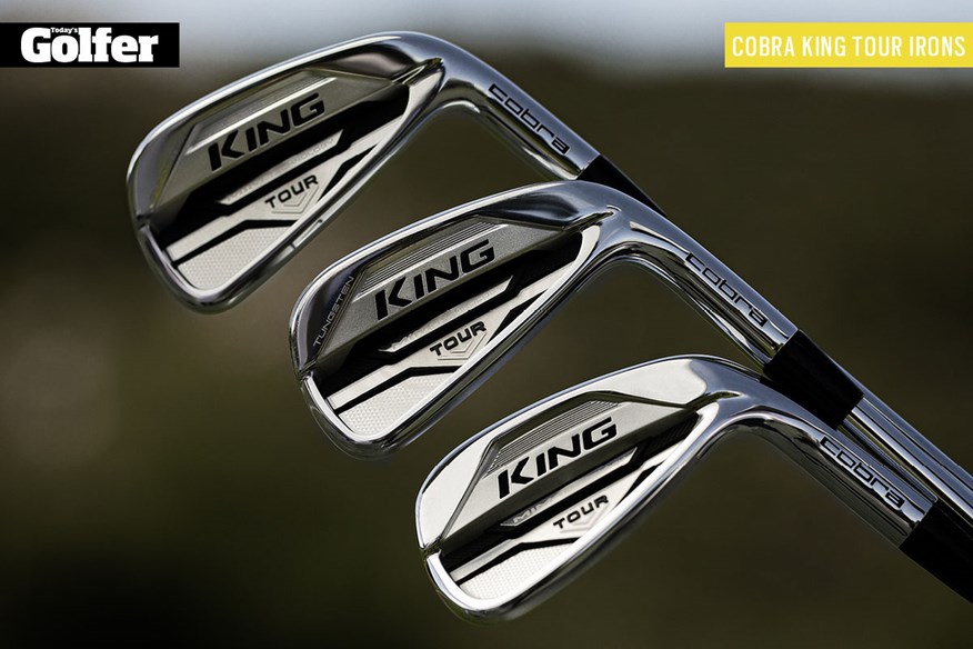 Cobra King Tour Irons with MIM Technology.