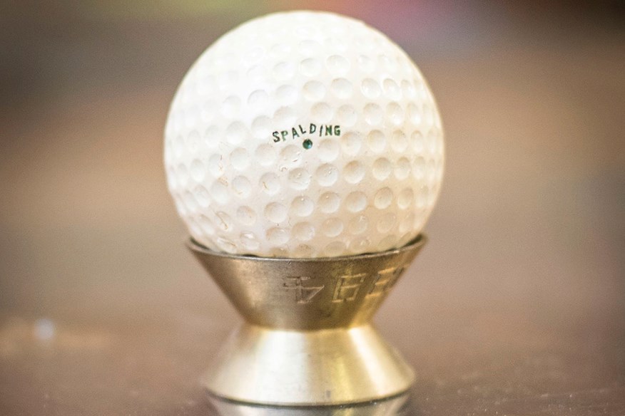 Bobby Jones' golf ball.