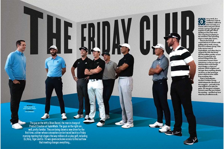 TaylorMade's Friday Club meeting.