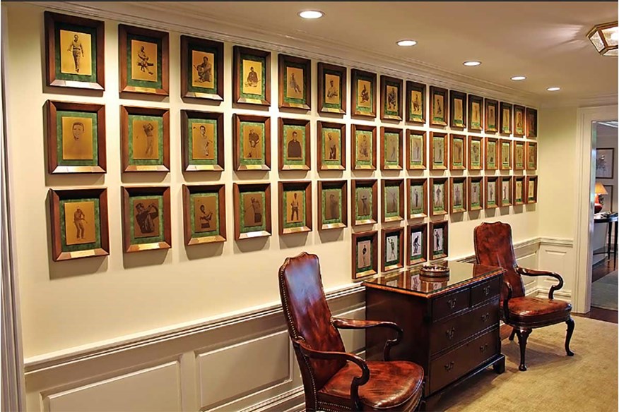 Inside Augusta National Golf Club.