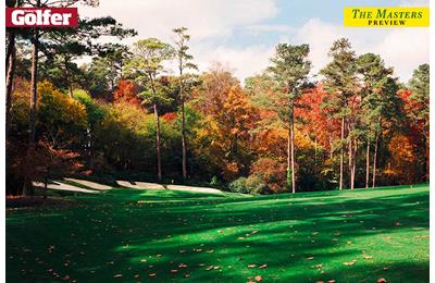 How Augusta National Golf Club looks in the Autumn.