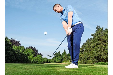 Hit your pitch shot close and give yourself a chance for birdie. Hit your pitch shot close and give yourself a chance for birdie.