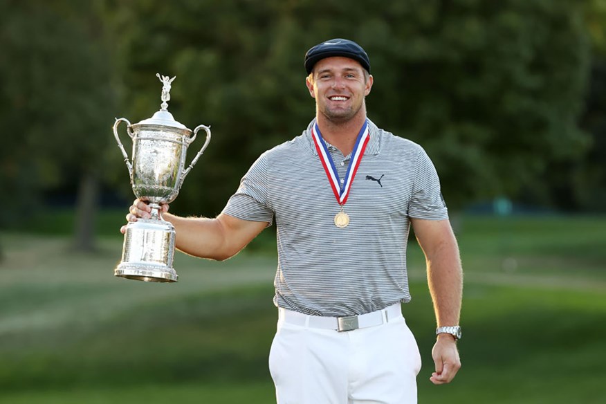 DeChambeau broke his major duck at the 2020 US Open.