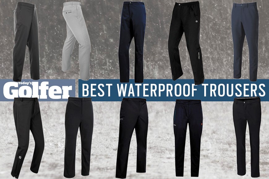 Mens Stefan II Waterproof Trousers  Black  Craghoppers UK