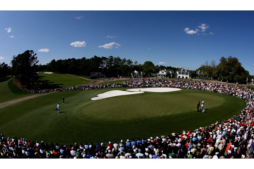 9th hole at Augusta National.