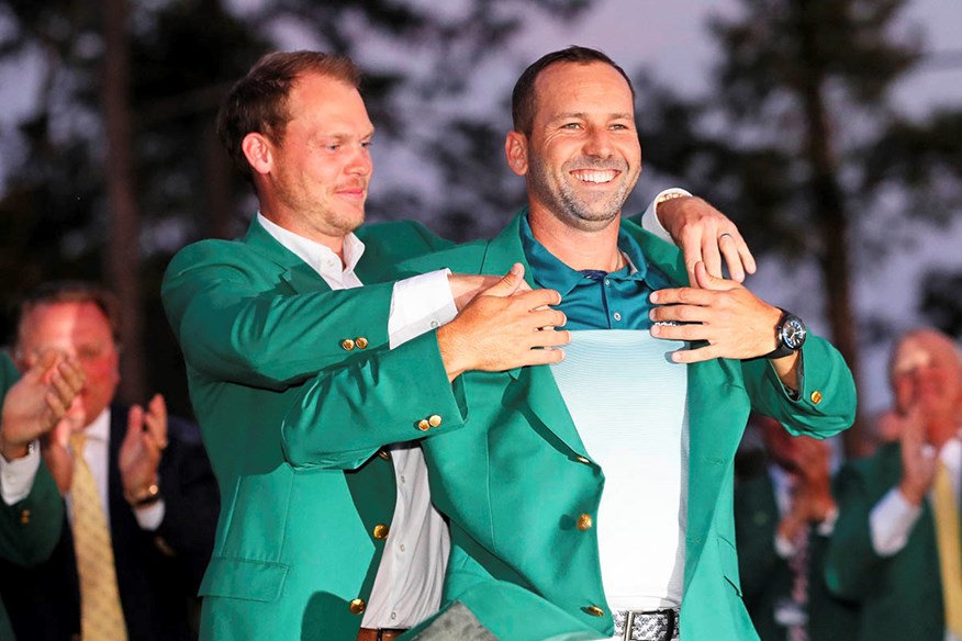 Sergio Garcia holds the record for the most starts before winning The Masters.