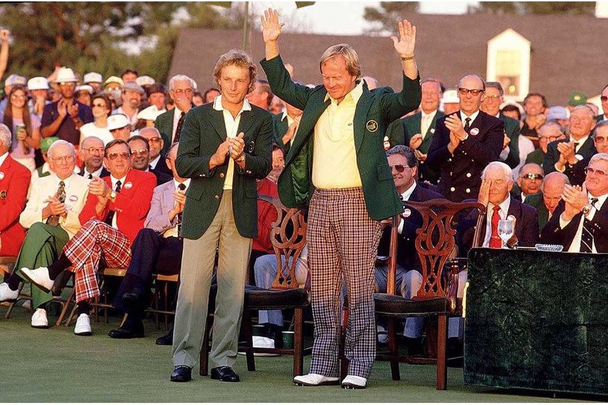 Jack Nicklaus spent years without a Green Jacket that fitted appropriately!