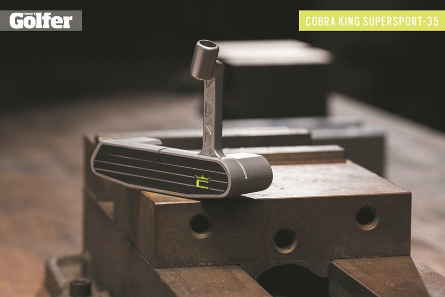 The new Cobra king Supersport-35 is golf's first fully 3D-printed putter.