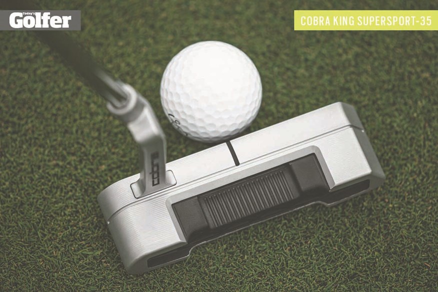 The new Cobra king Supersport-35 is golf's first fully 3D-printed putter.