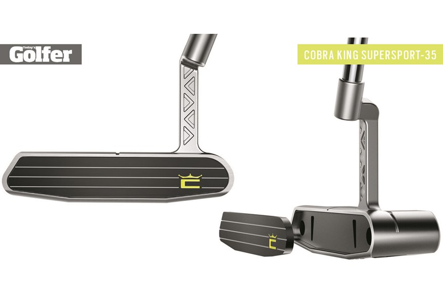 The new Cobra king Supersport-35 is golf's first fully 3D-printed putter.