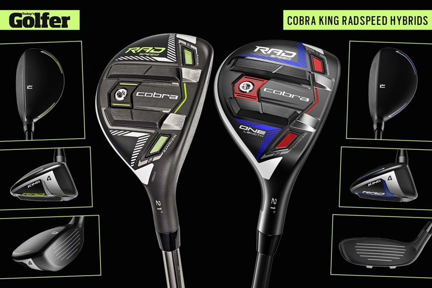 Cobra Golf's King RADSPEED and King RADSPEED One Length hybrids for 2021.