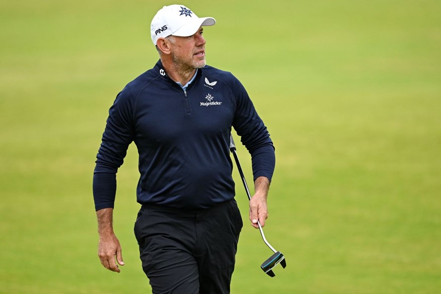 Lee Westwood uses a Ping Sigma 2 Tyne 4 putter