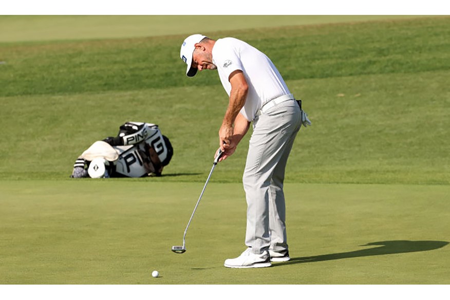 Lee Westwood uses the Ping Sigma 2 Fetch putter.