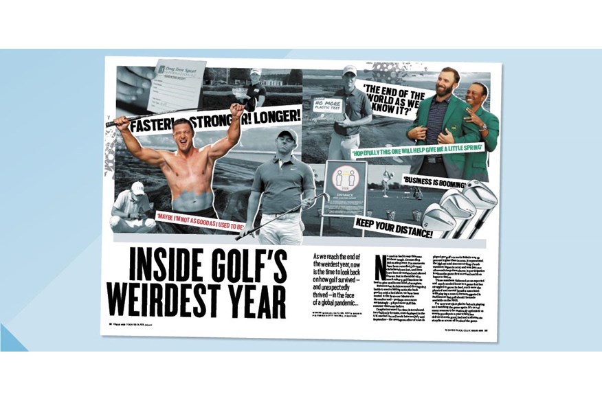 We look back at the year of golf.