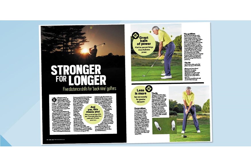 Getting older doesn't mean your golf has to suffer.