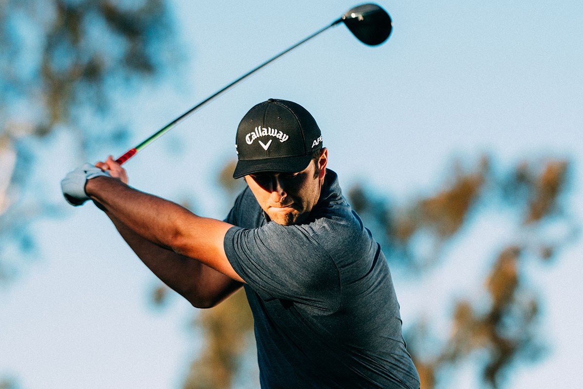 Jon Rahm used a Callaway prototype wedge to chip in at the Ryder Cup