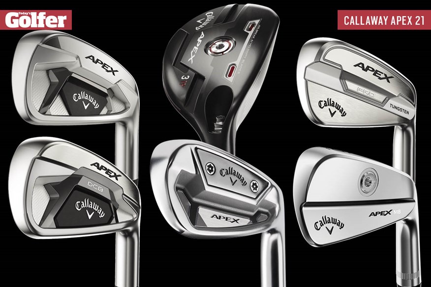 The new Callaway Apex 21 range.