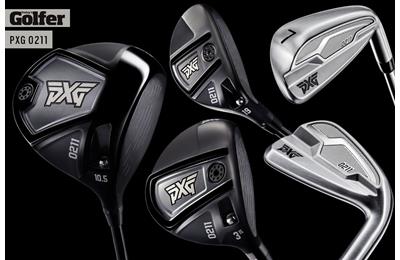 The PXG 0211 range of golf clubs includes driver, fairway wood, hybrid and irons.