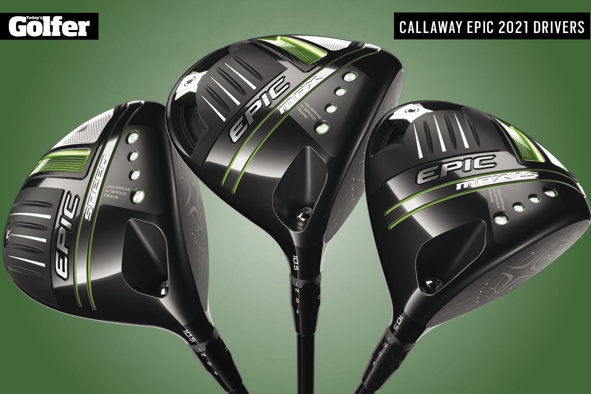 Callaway Epic Speed and Epic MAX drivers and fairway woods 