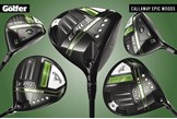 The new Callaway Epic range of drivers and fairway woods.