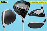 The TaylorMade SIM2 Max D fairway wood.