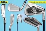 TaylorMade SIM2 Max OS irons.