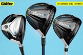 TaylorMade SIM2 fairway woods.