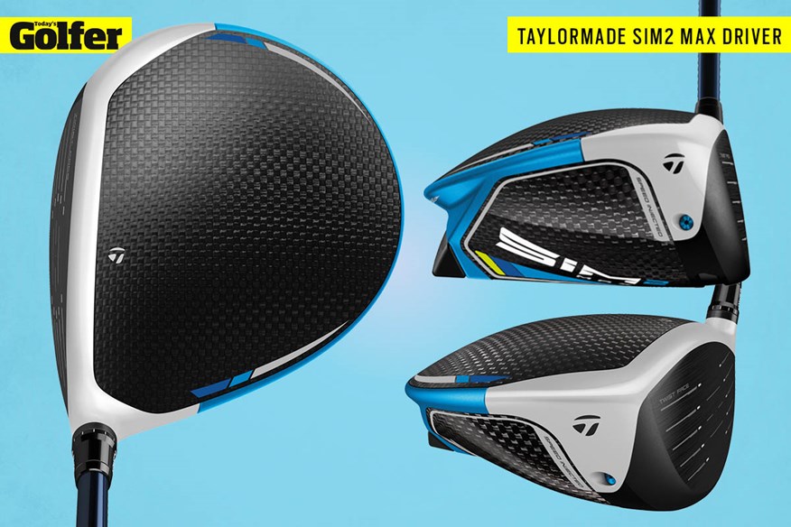 TaylorMade SIM2 Max driver.