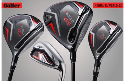 The new Honma T//World GS range of golf clubs for 2021.