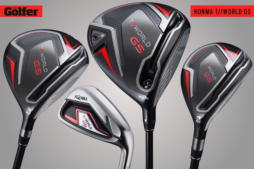 The new Honma T//World GS range of golf clubs for 2021.