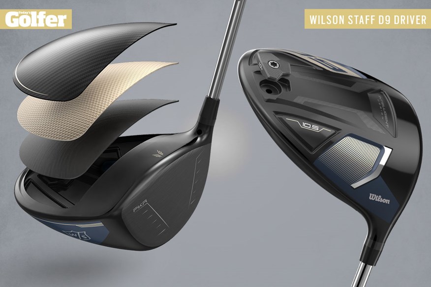 The tech in the Wilson D9 driver.