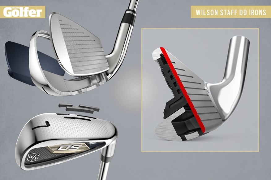 The tech in Wilson D9 irons.