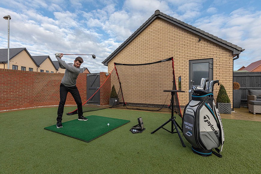 FORB Portable Garden Golf Net - 7ft x 7ft