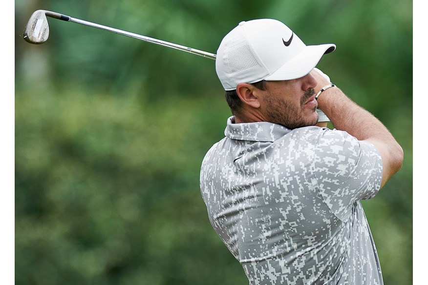 Brooks Koepka uses the Cleveland RTX Zipcore wedges.