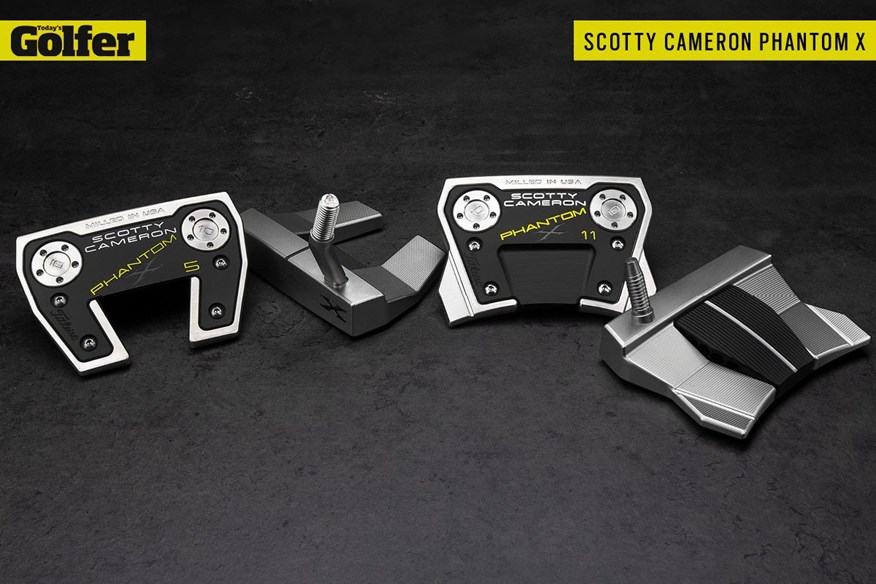 The new Titleist Scotty Cameron Phantom X putters.