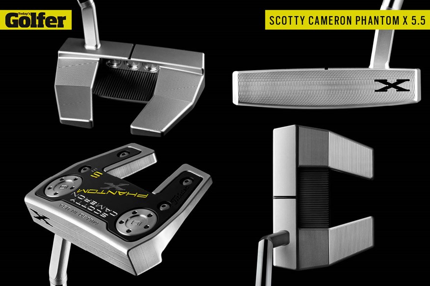 Titleist Scotty Cameron Phantom x 5.5 putter.