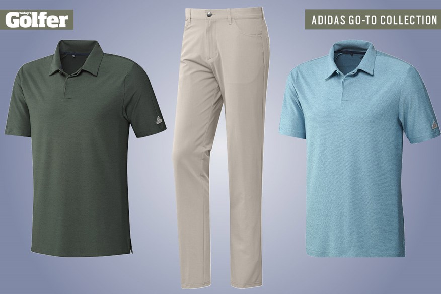 The adidas Golf Go-To Collection men's range.