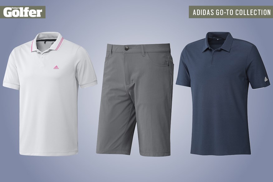 The adidas Golf Go-To Collection men's range.